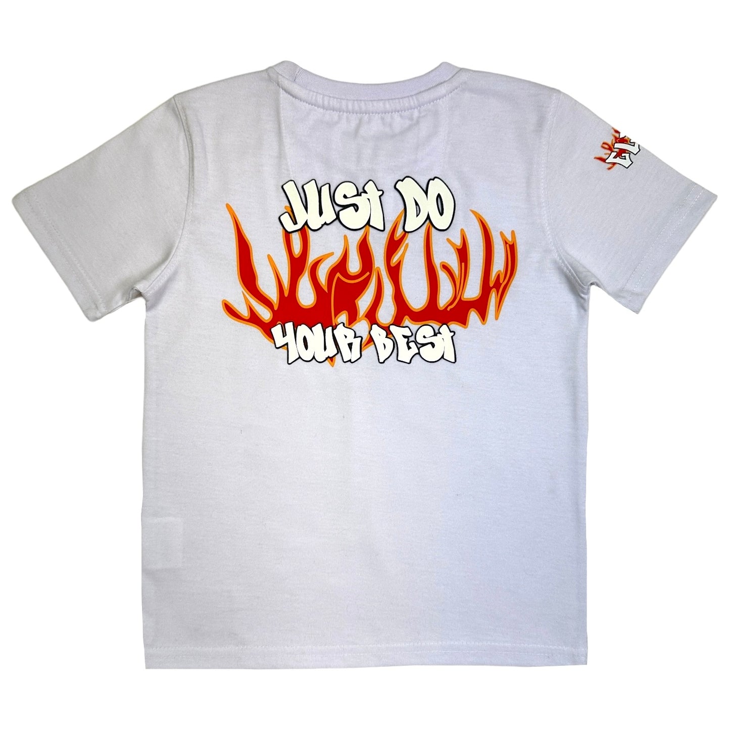 Do Your Best Premium Kids Tee White