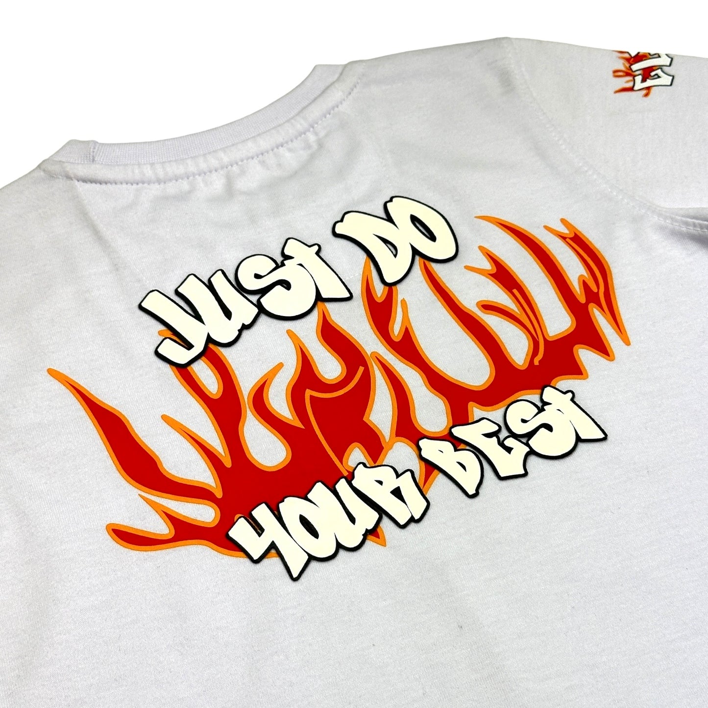 Do Your Best Premium Kids Tee White