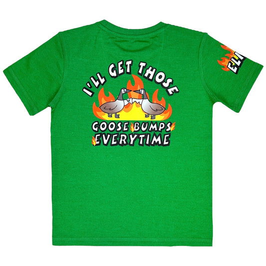 Goose Bumps Premium Kids Tee Pine