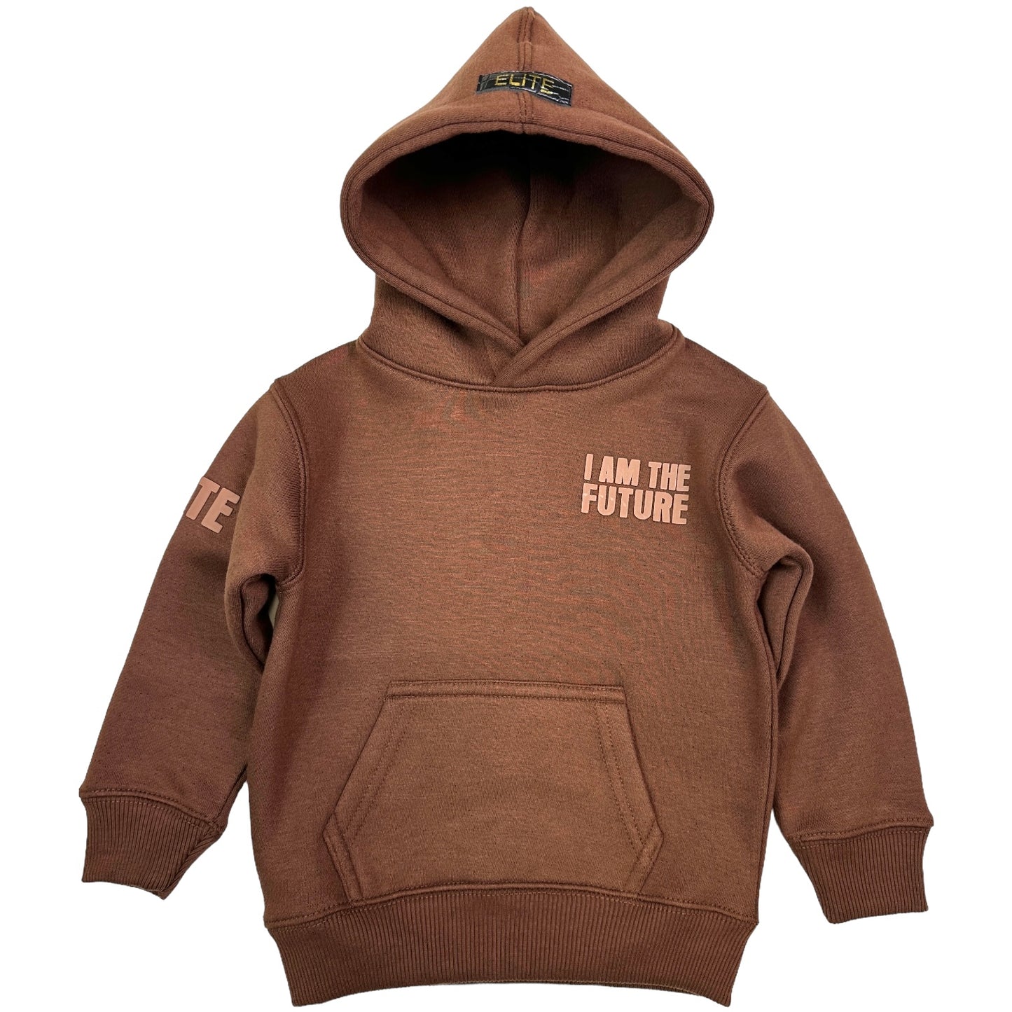 The Future Premium Kids Hoodie Mocha