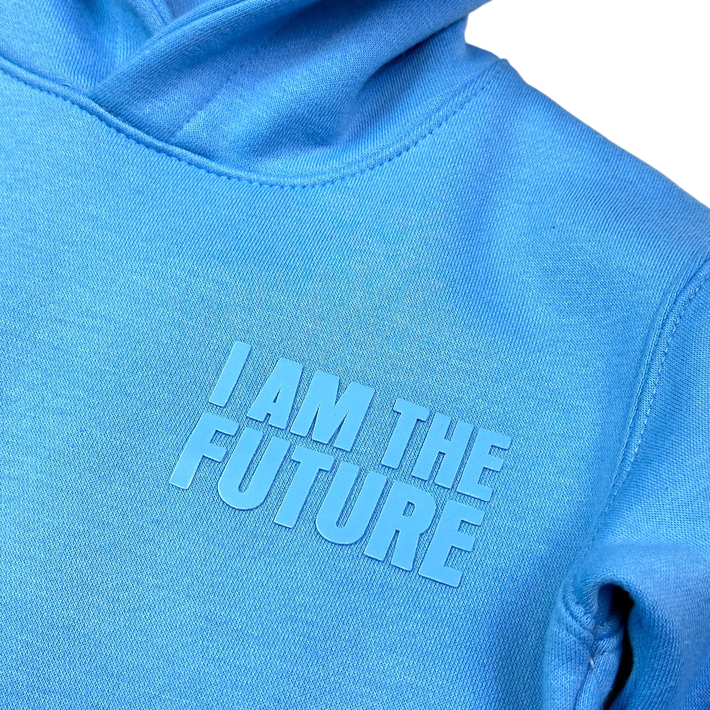 The Future Premium Kids Hoodie Baby Blue