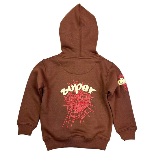 SUPER Premium Kids Hoodie Mocha