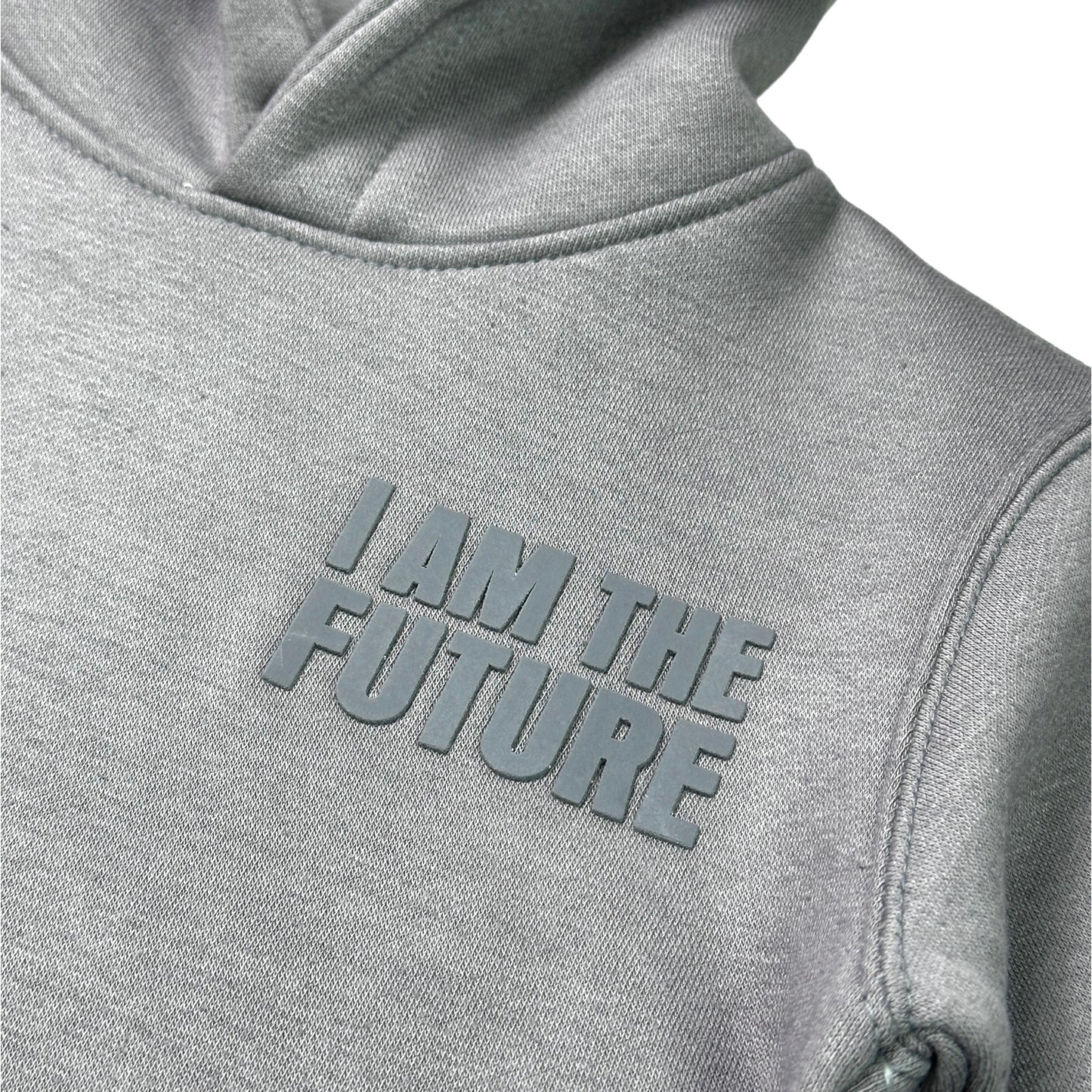The Future Premium Kids Hoodie Grey