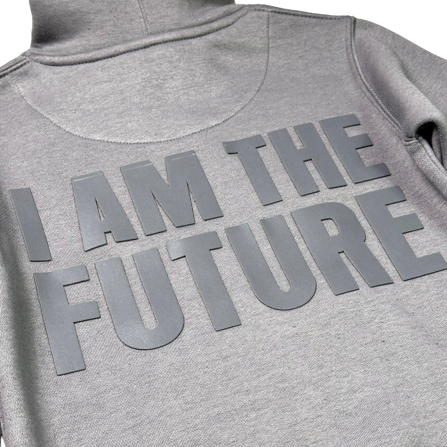 The Future Premium Kids Hoodie Grey
