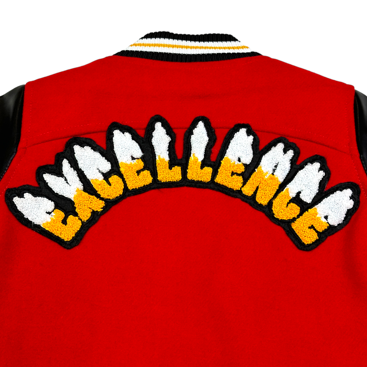 Excellence Premium Kids Varsity Jacket Red
