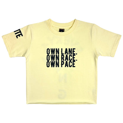 Question Everything Premium Kids Cropped Tee