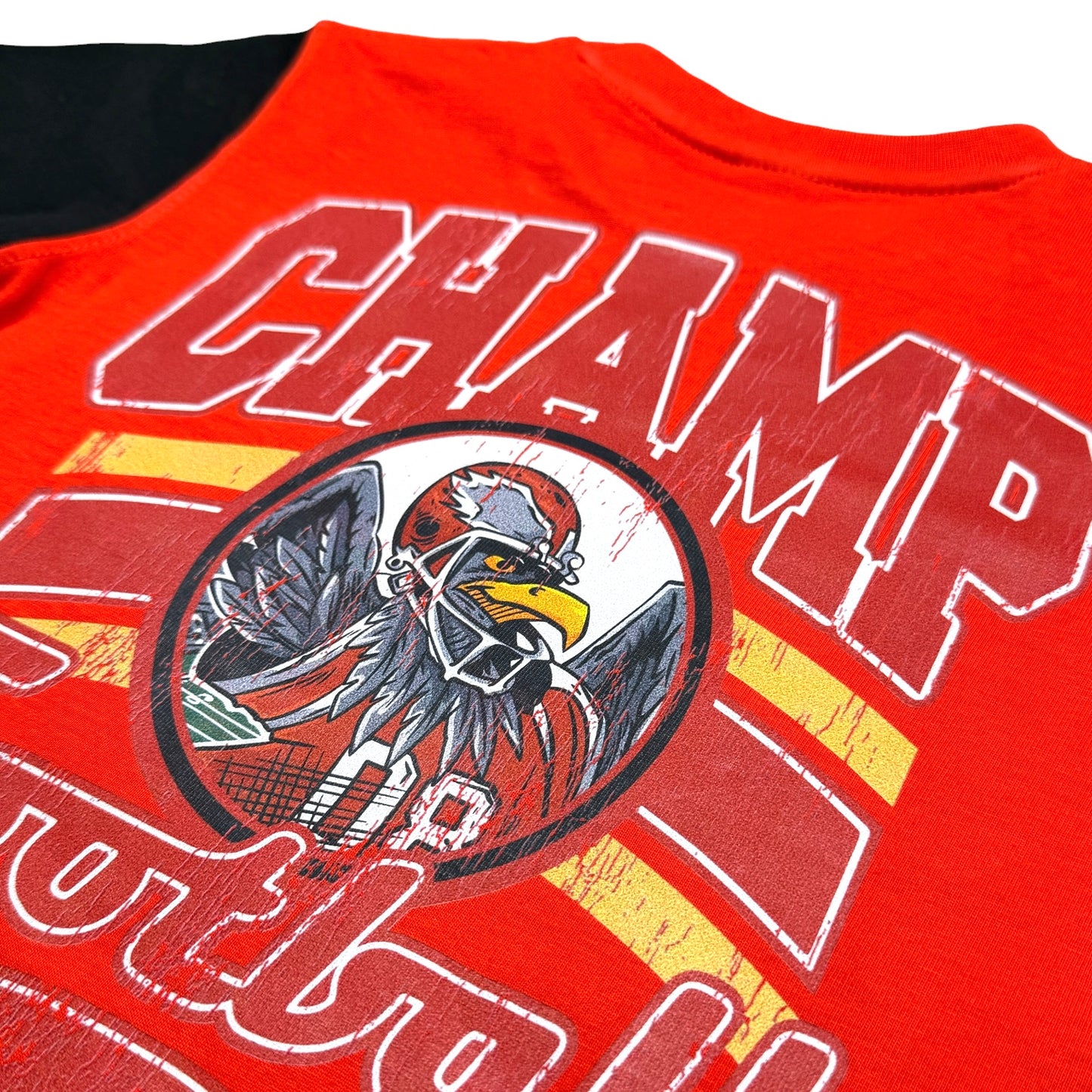 Champ Premium Embellished Red Kids Tee