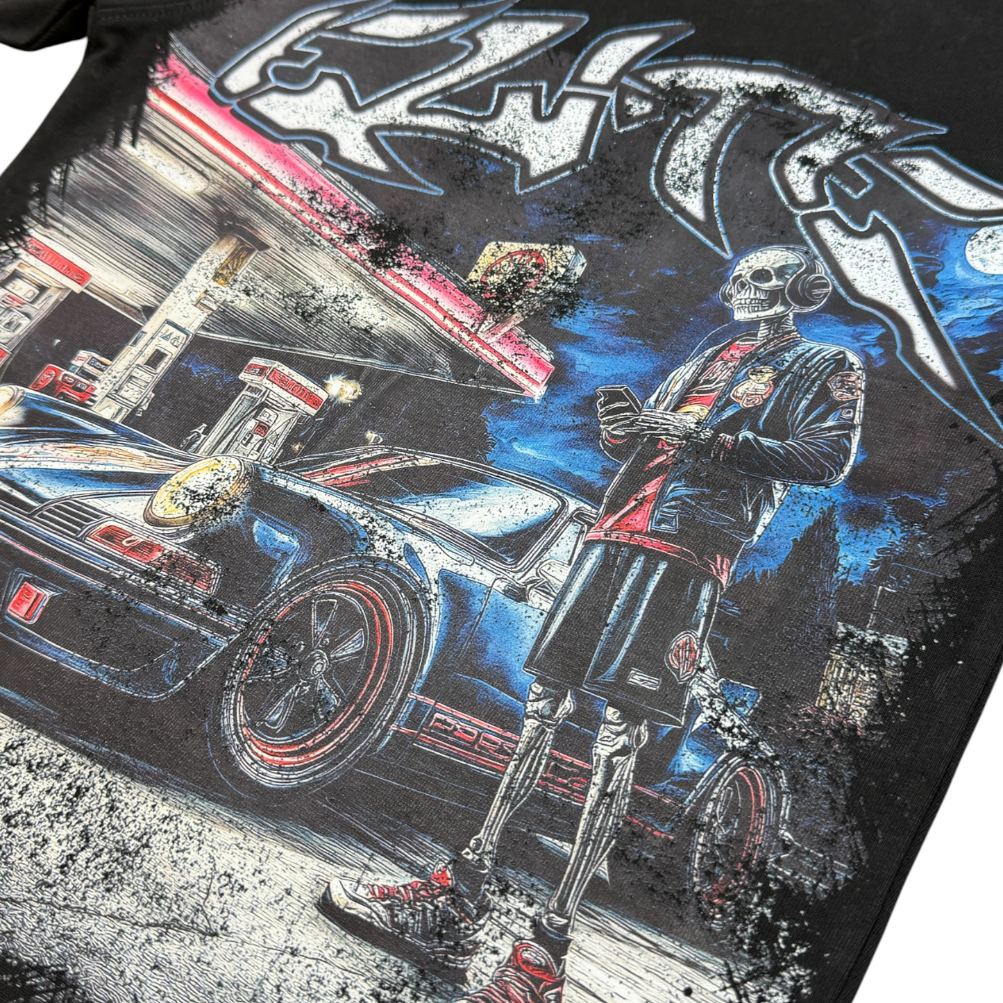 Black Night Premium Embellished Kids Tee