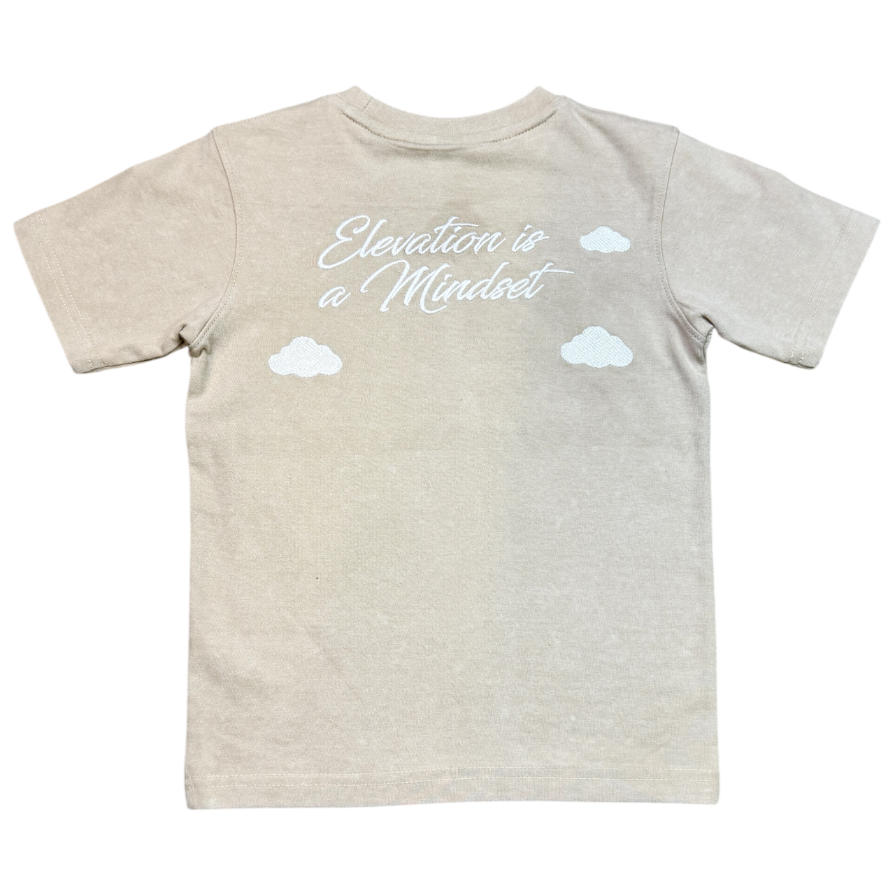 Cream Night Premium Embellished Kids Tee