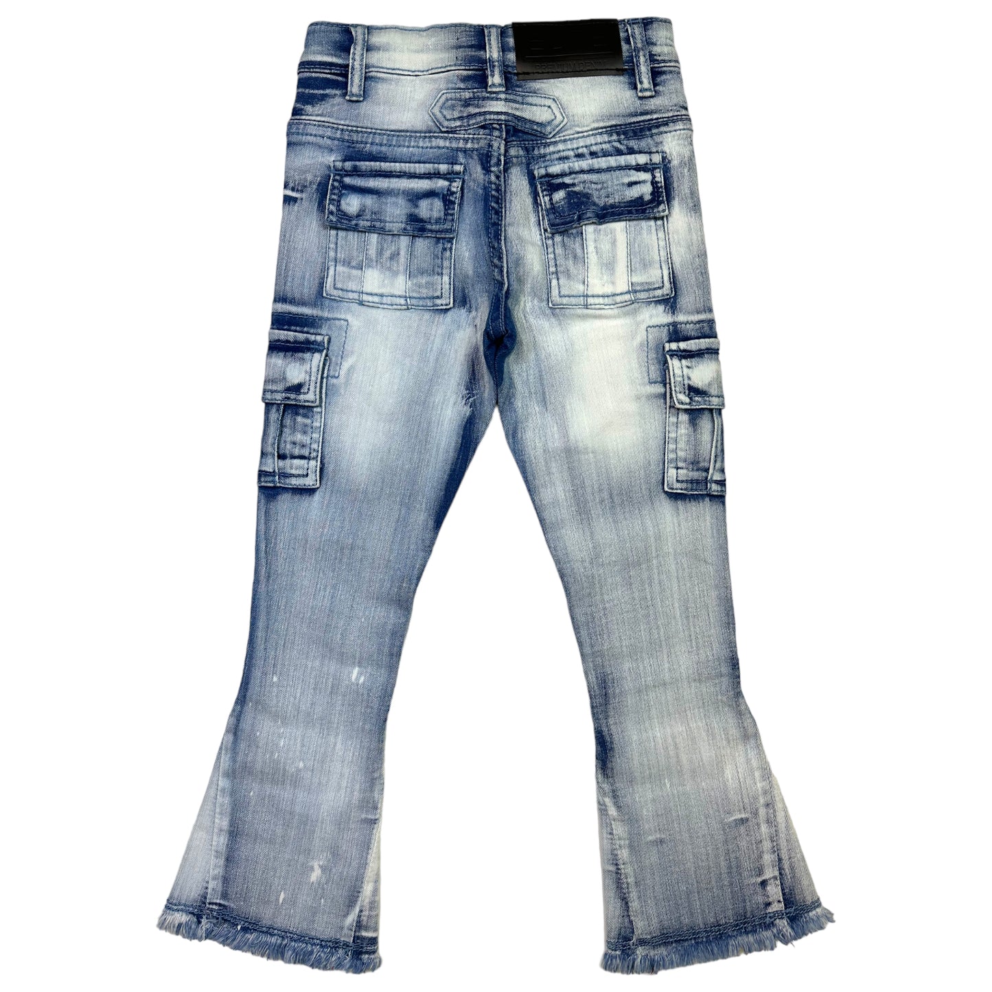 MMNF Sky Premium Kids Stack Jeans