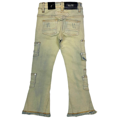 Sand Utility+ Premium Kids Stack Jeans