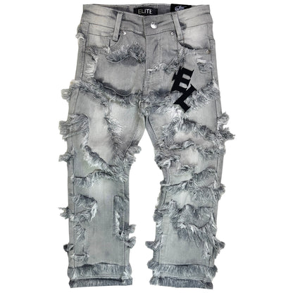 Dysto Premium Kids Straight Jeans Grey