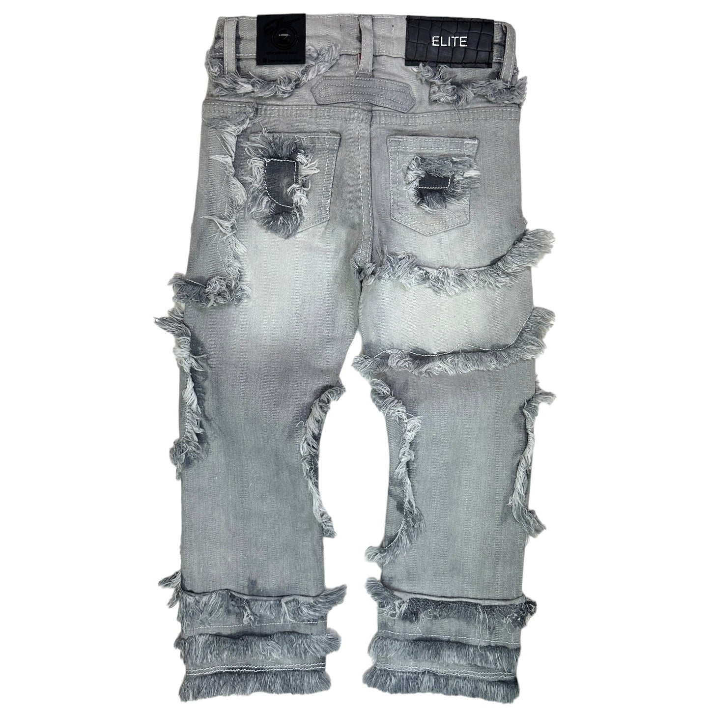 Dysto Premium Kids Straight Jeans Grey