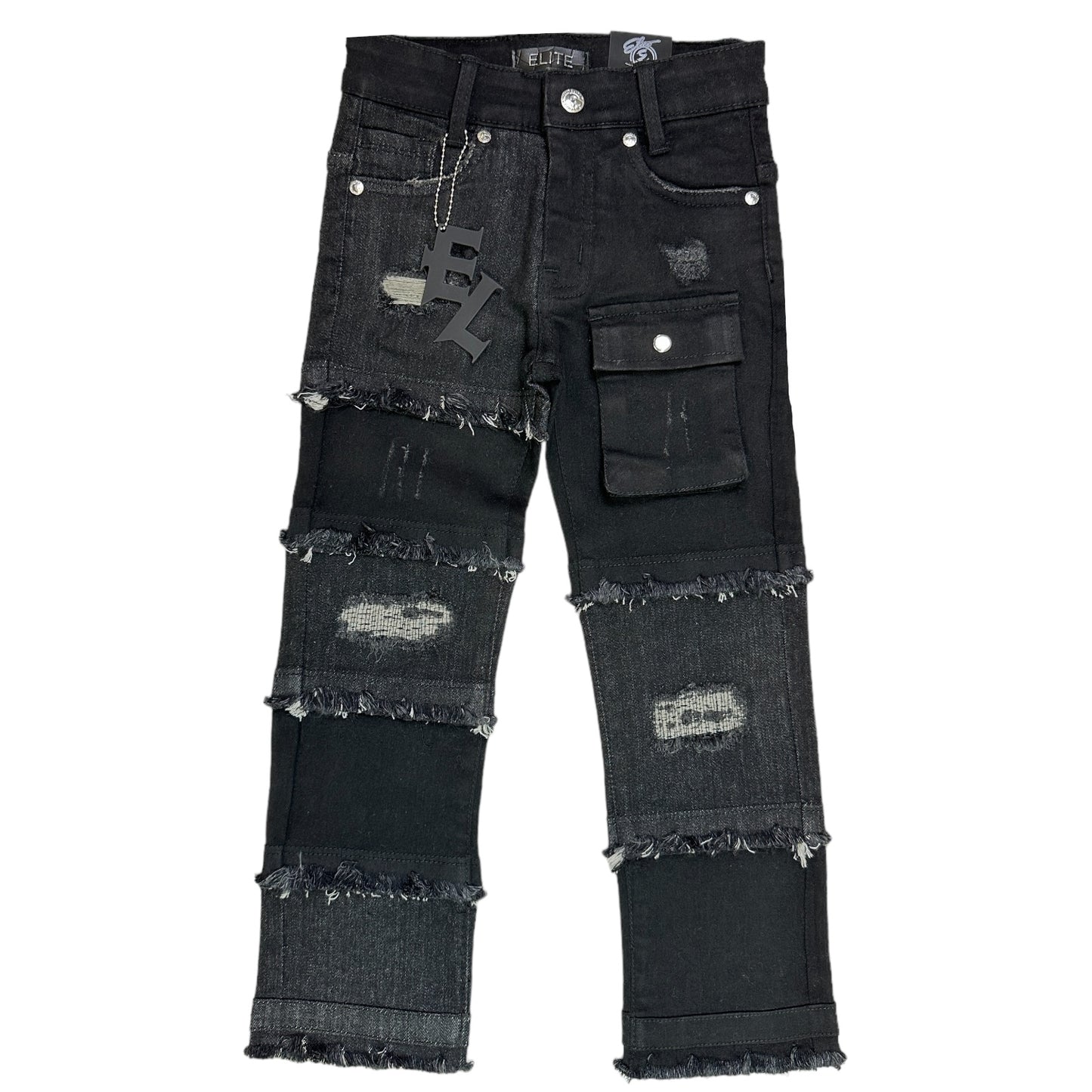 Slit Premium Kids Straight Jeans