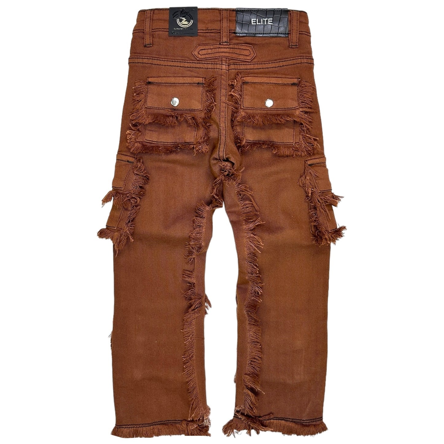 Mocha Premium Kids Straight Jeans