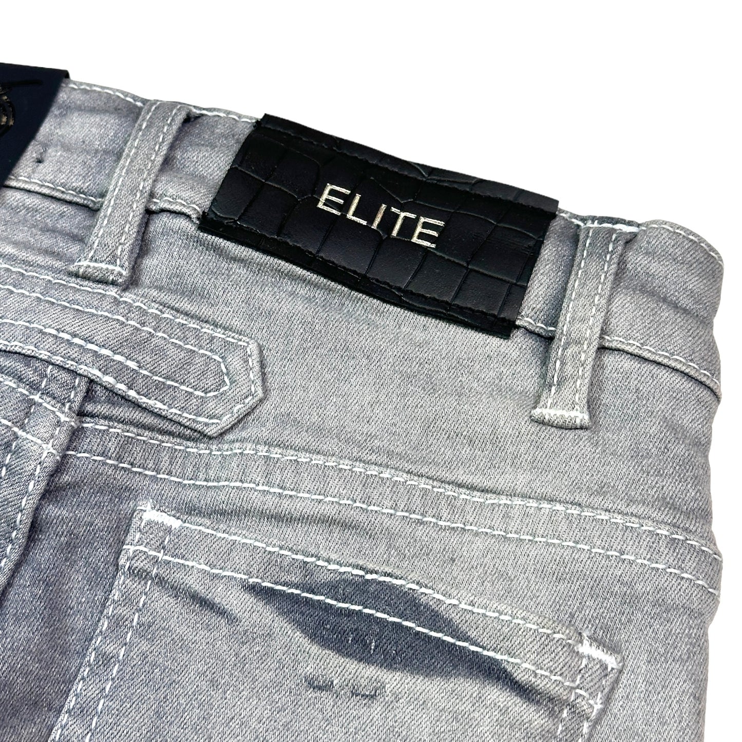 Work Premium Kids Straight Jeans Grey