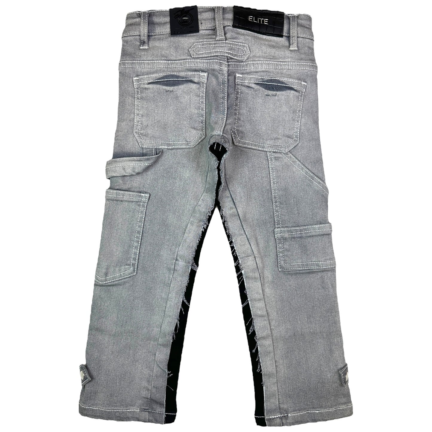 Work Premium Kids Straight Jeans Grey