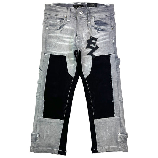 Work Premium Kids Straight Jeans Grey