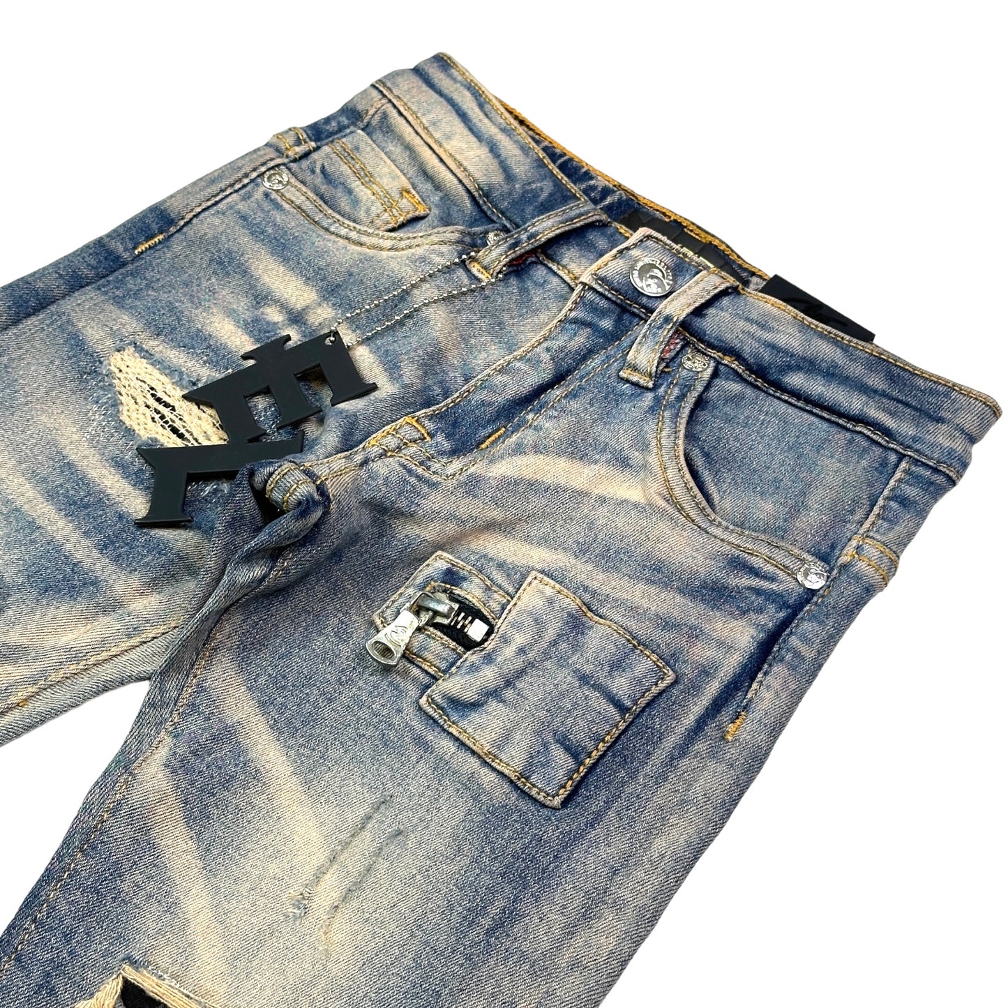 Vector Premium Kids Straight Jeans Vintage
