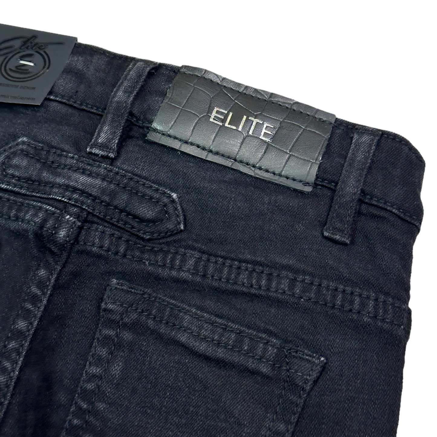 Vector Premium Kids Straight Jeans Black