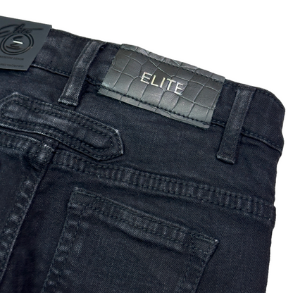 Vector Premium Kids Straight Jeans Black