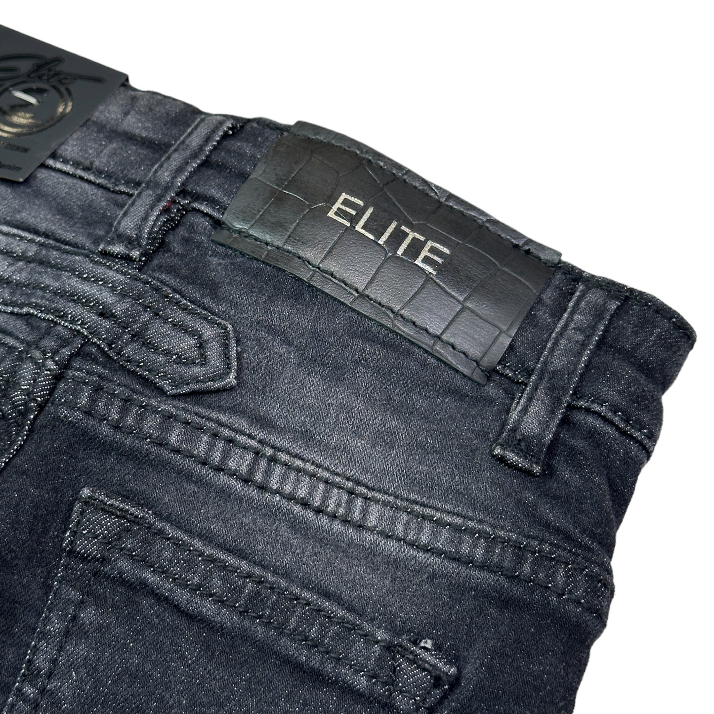 Vector Premium Kids Straight Jeans Grey