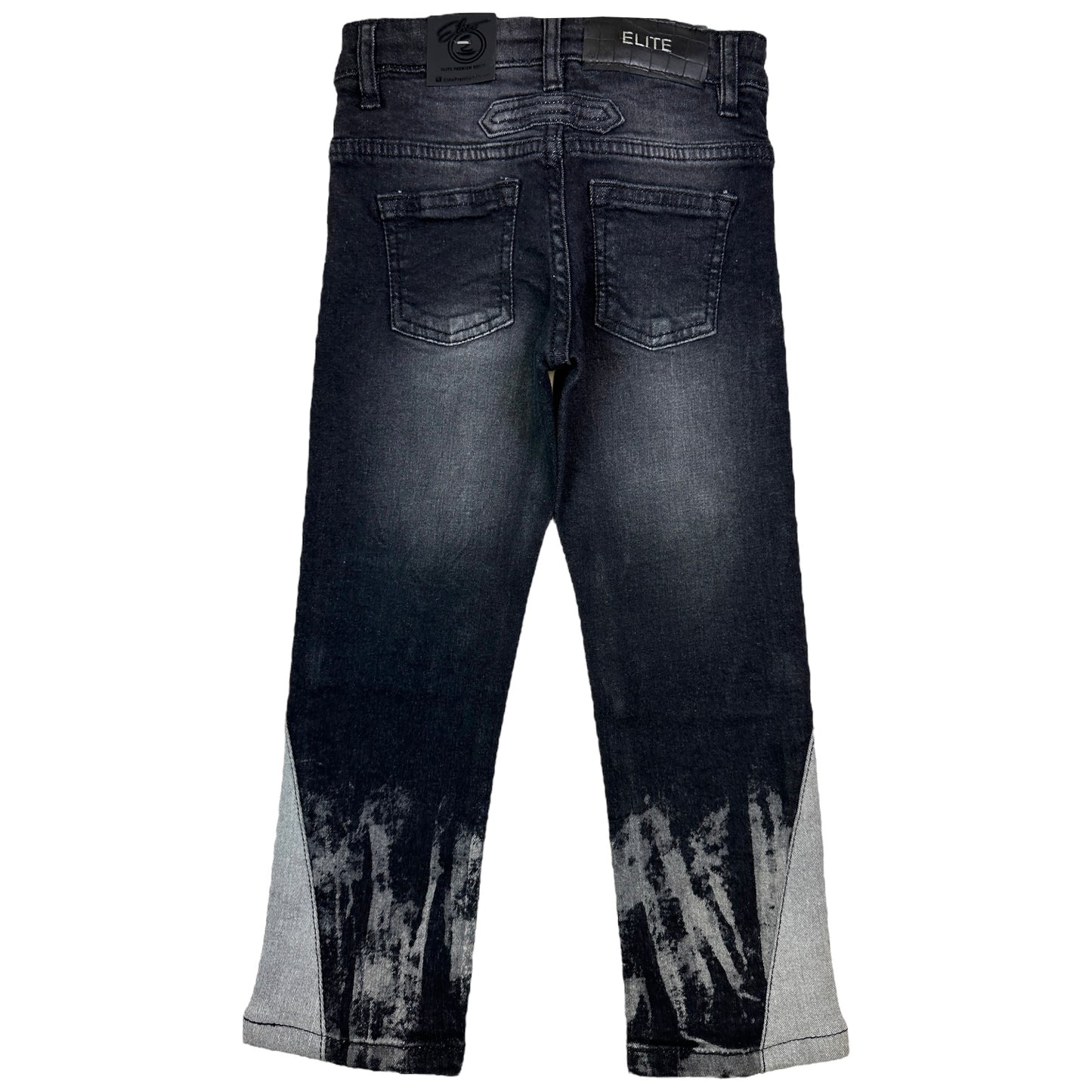 Vector Premium Kids Straight Jeans Grey