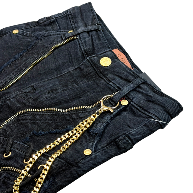 Ninja Rustic Black Kids Denim Jeans
