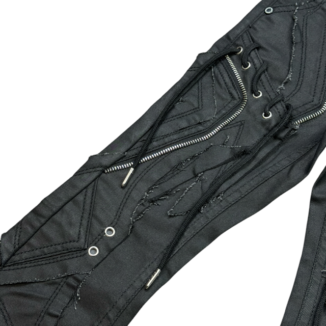 Ninja Black Wax Kids Denim Jeans