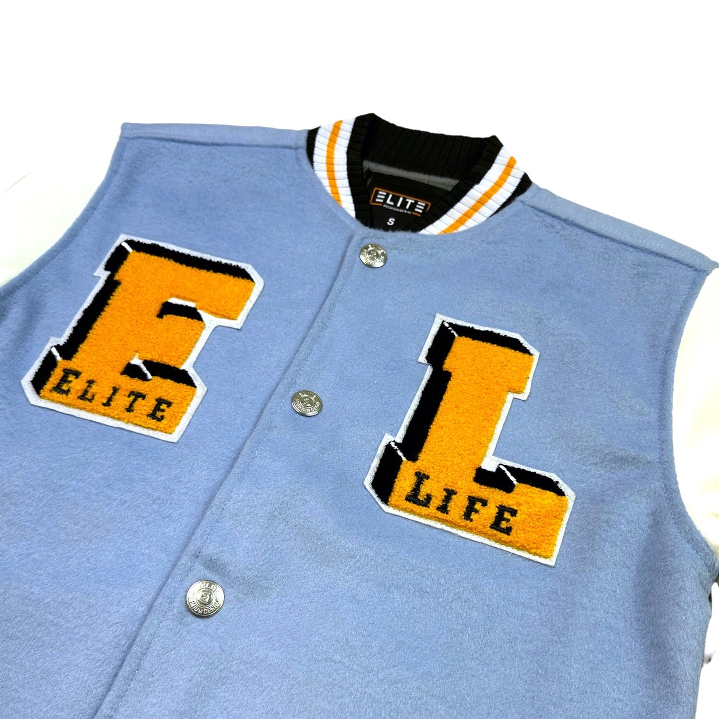 EL Premium Mens Varsity Jacket UNC