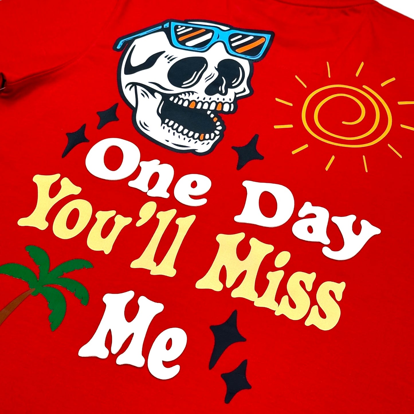 Miss Me Premium Mens Tee Red