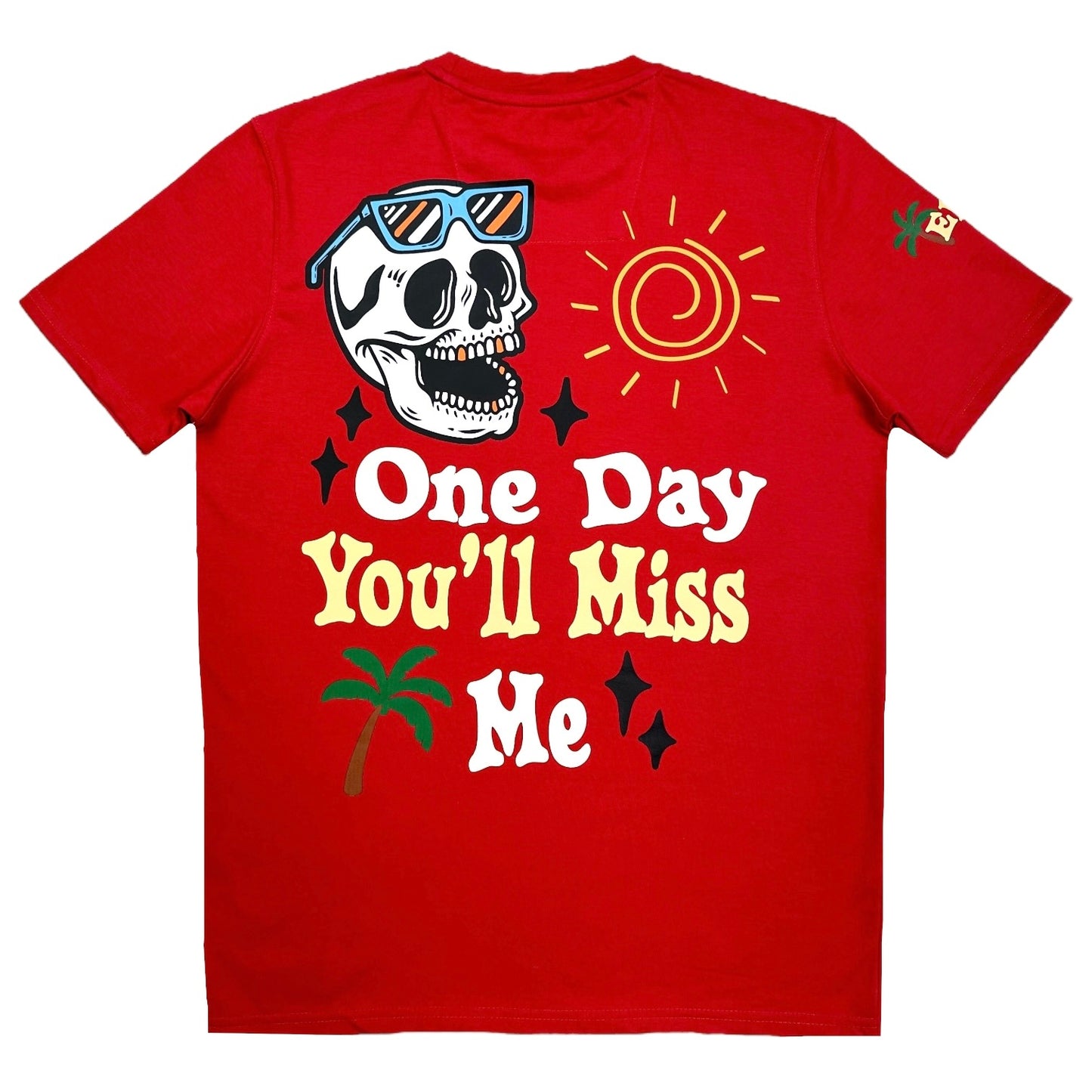 Miss Me Premium Mens Tee Red