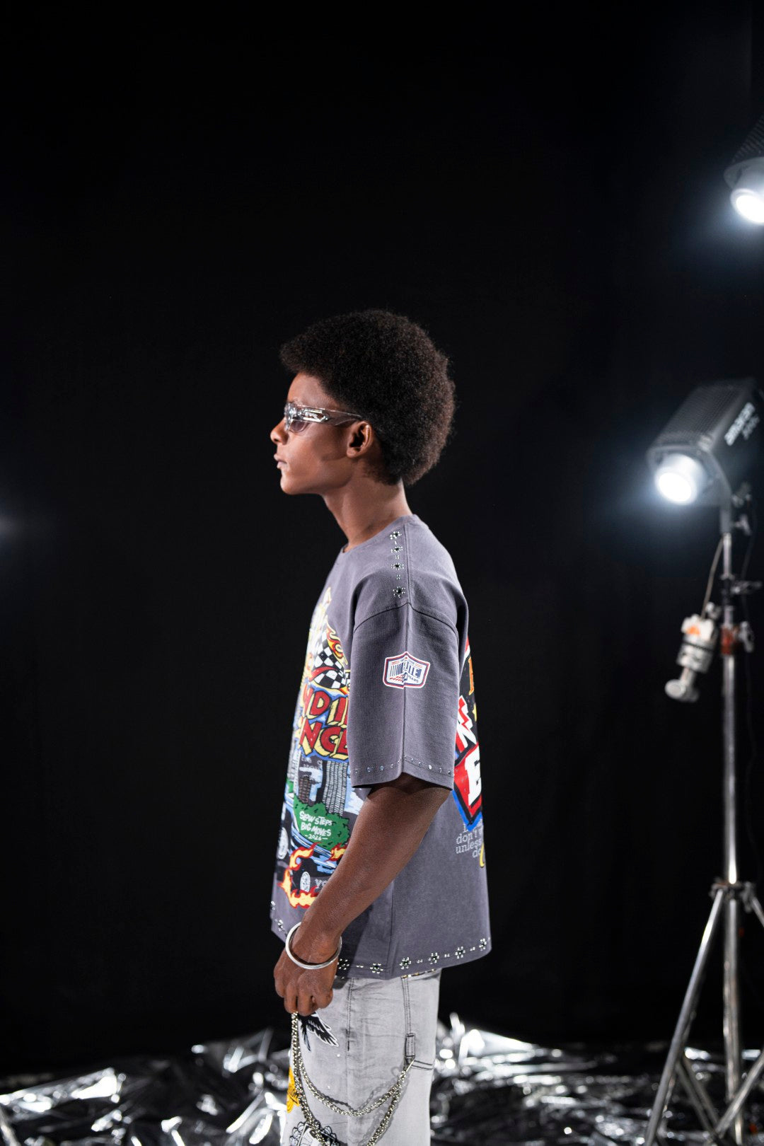 Mayhem Premium Mens Tee Grey