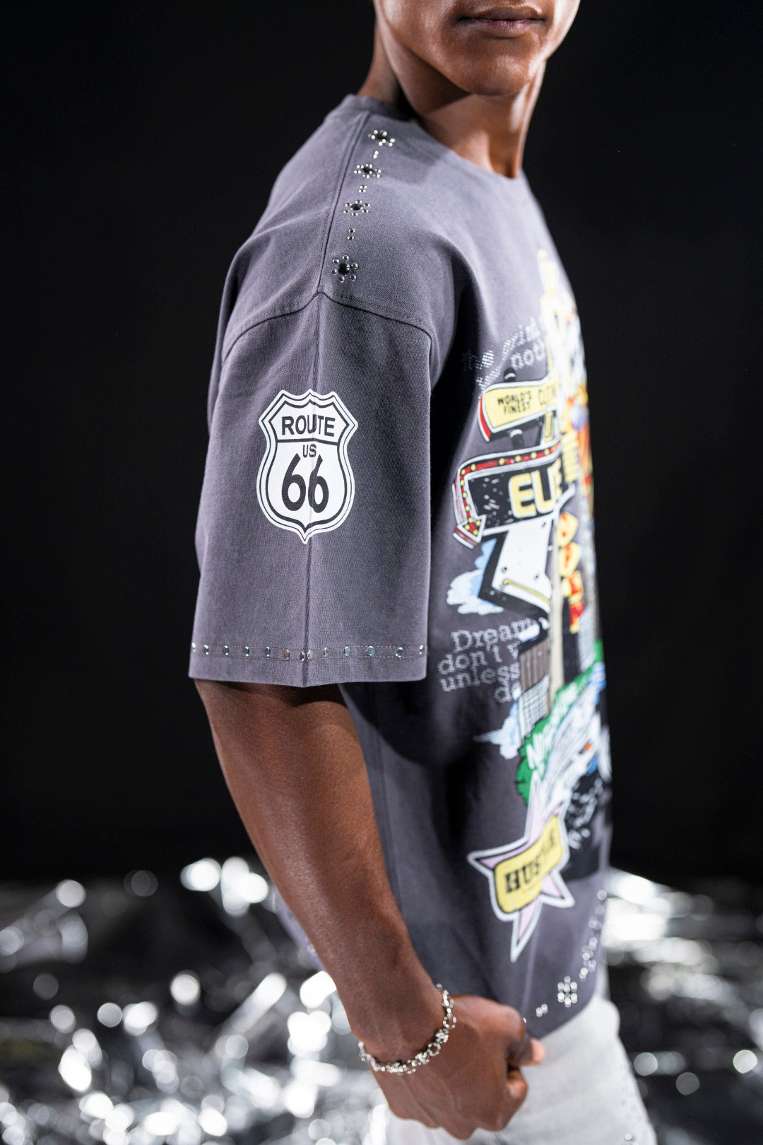 Mayhem Premium Mens Tee Grey