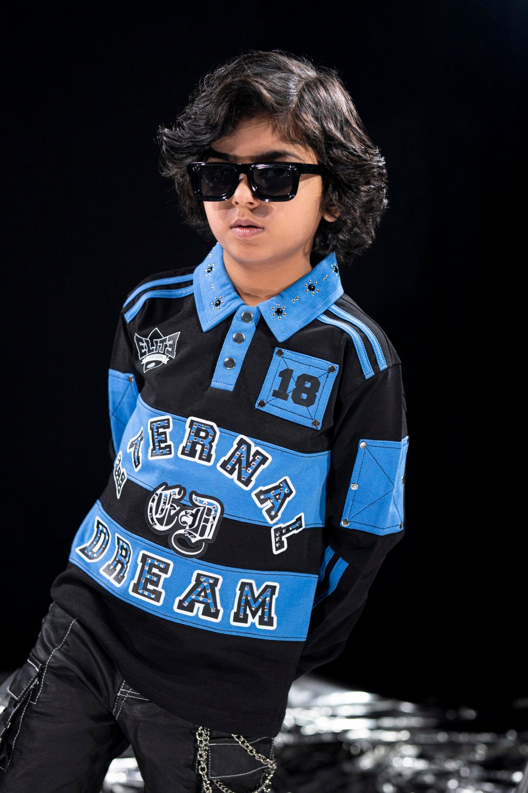 Eternal Dreams Blue Kids Polo