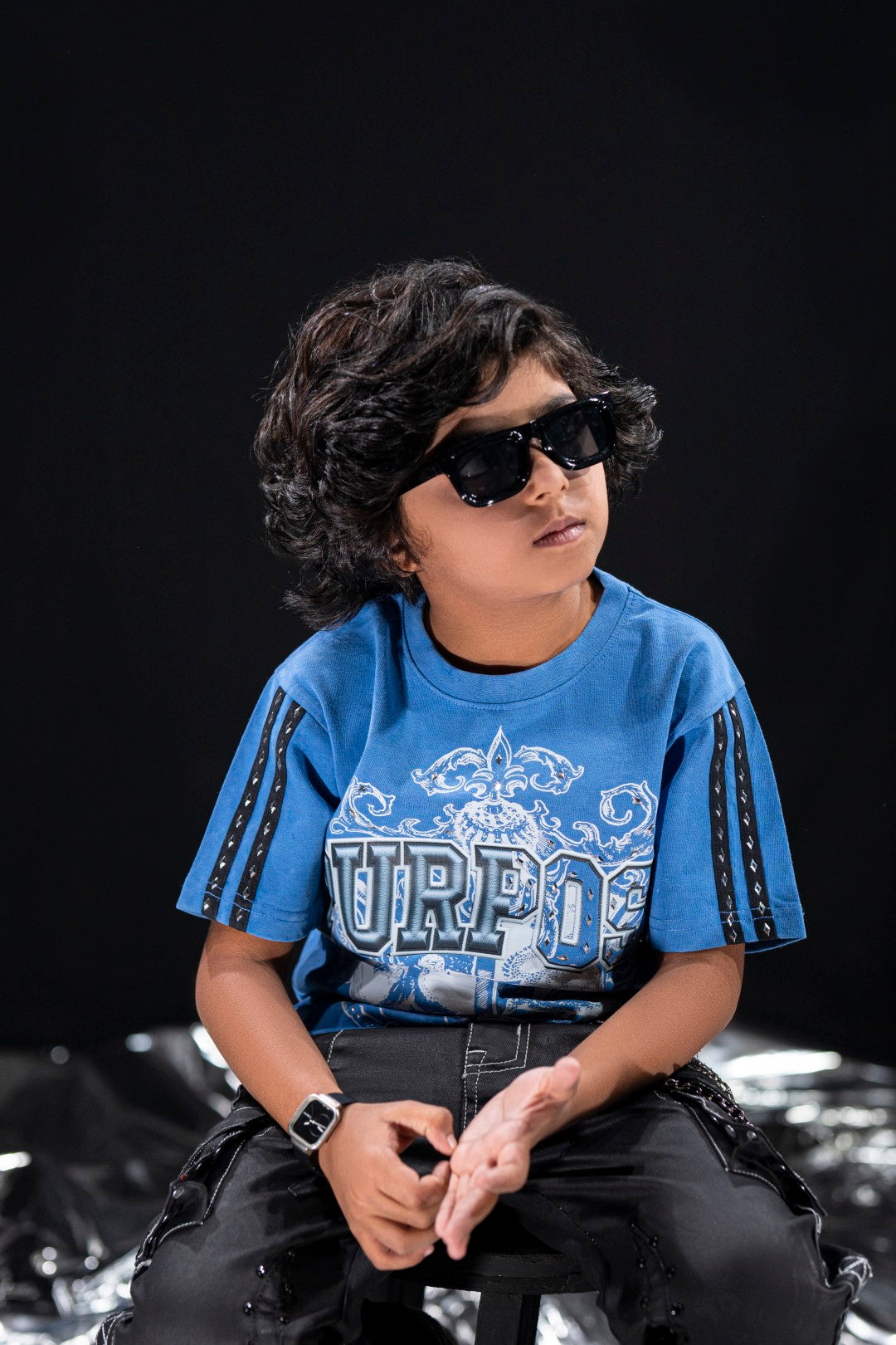 Purpose Blue Kids Tee