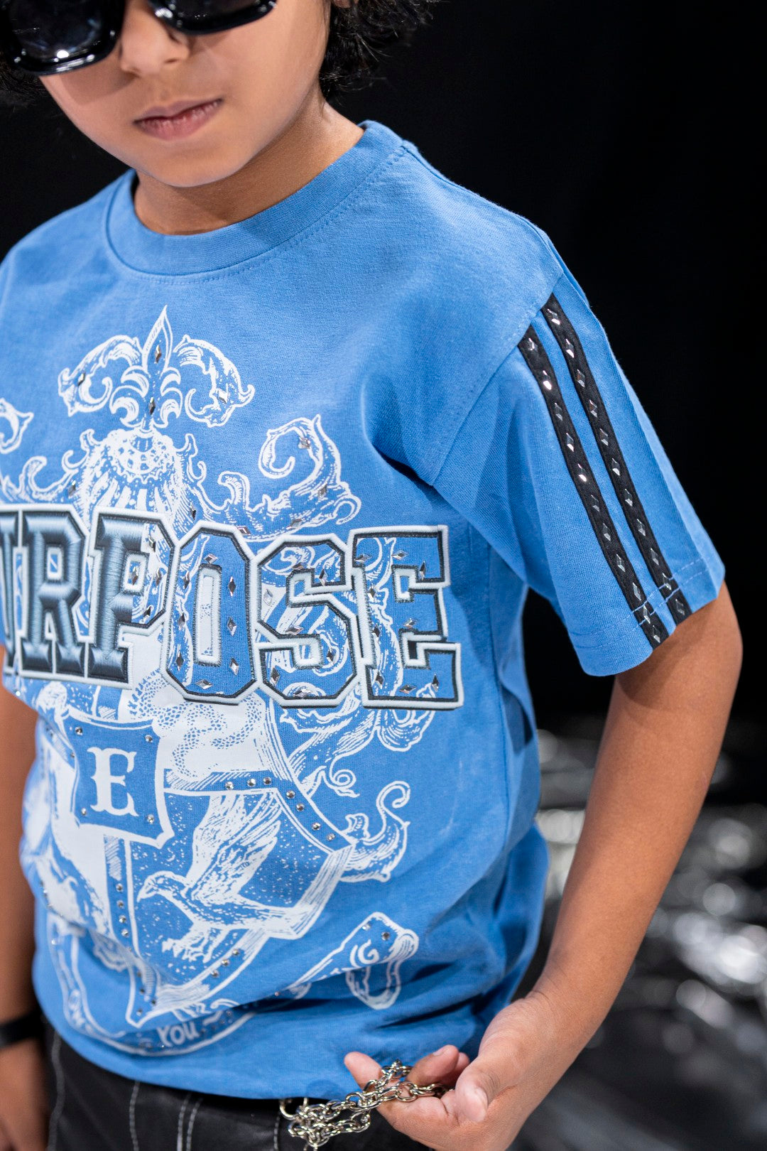 Purpose Blue Kids Tee