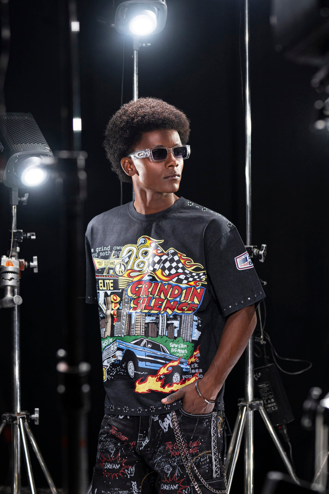 Mayhem Premium Mens Tee Black