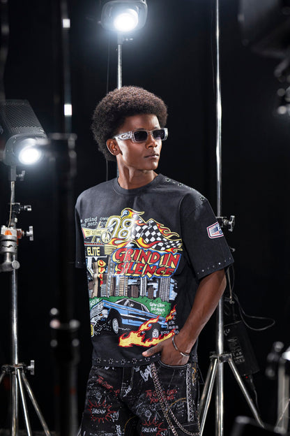 Mayhem Premium Mens Tee Black