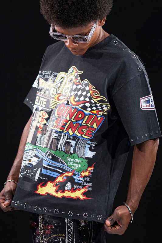 Mayhem Premium Mens Tee Black