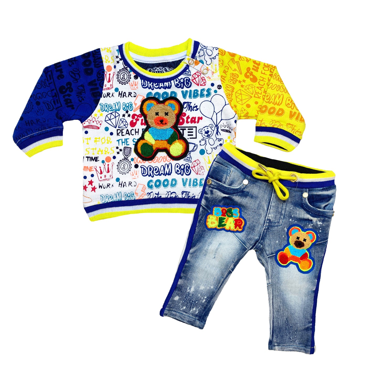 Boss Bear Infant Boys Jeans