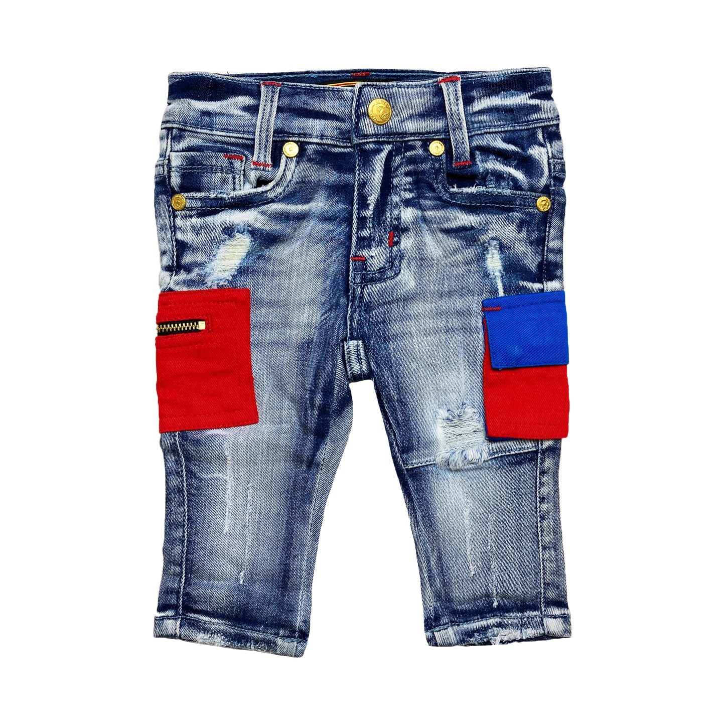 Varsity R/B Infant Boys Jeans