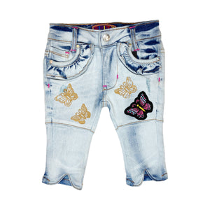 Butterfly Premium Infant Girls Jeans