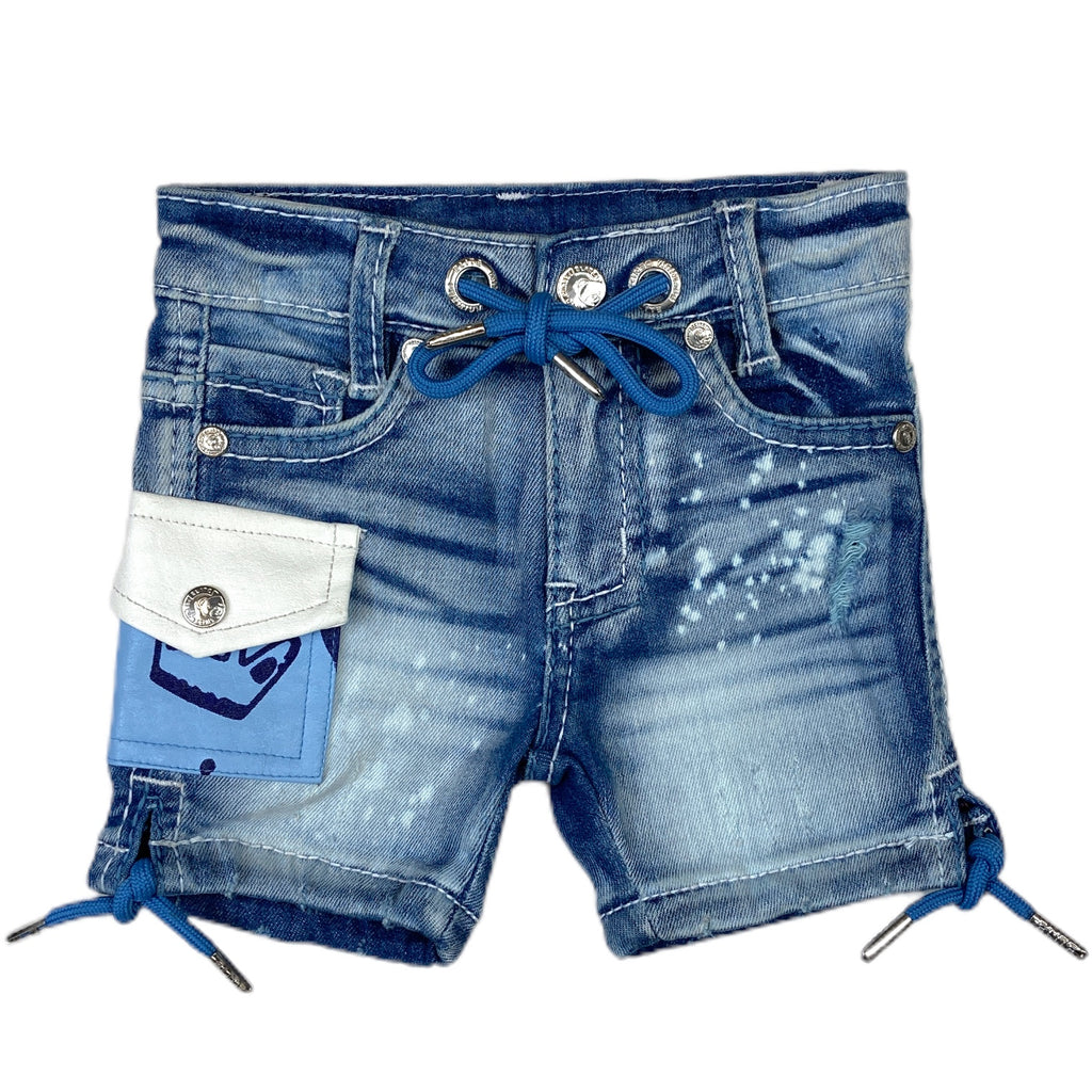 RICH Infant Boys Premium Denim Shorts Blue