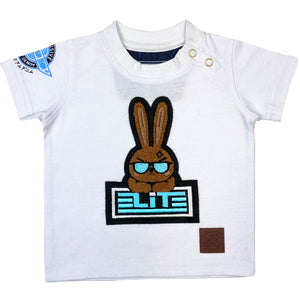 Bunny Premium Kids Tee White