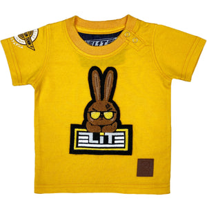 Bunny Premium Kids Tee Yellow