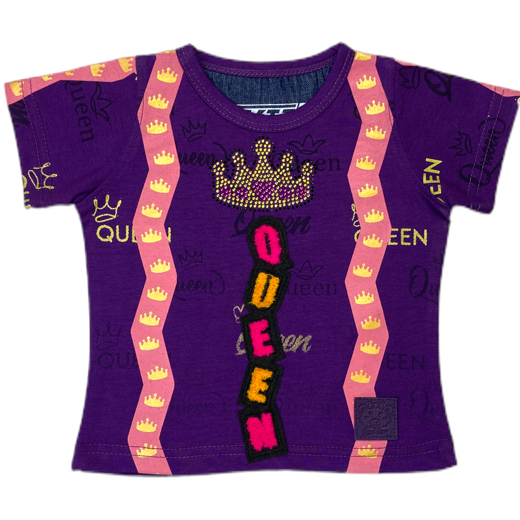 Queen Crown Premium Infant Girls Tee