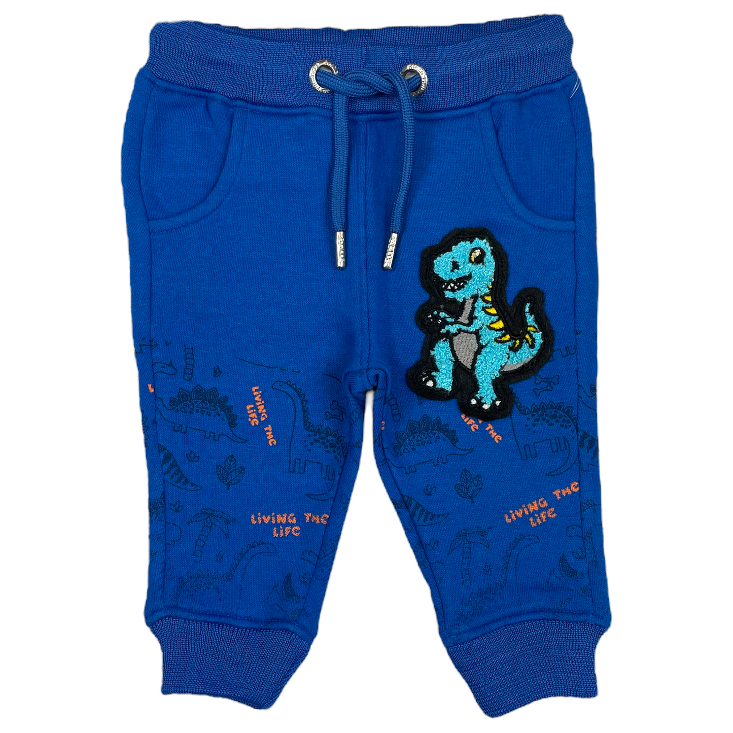 Dino Infant Boys Premium Jogger Set Blue