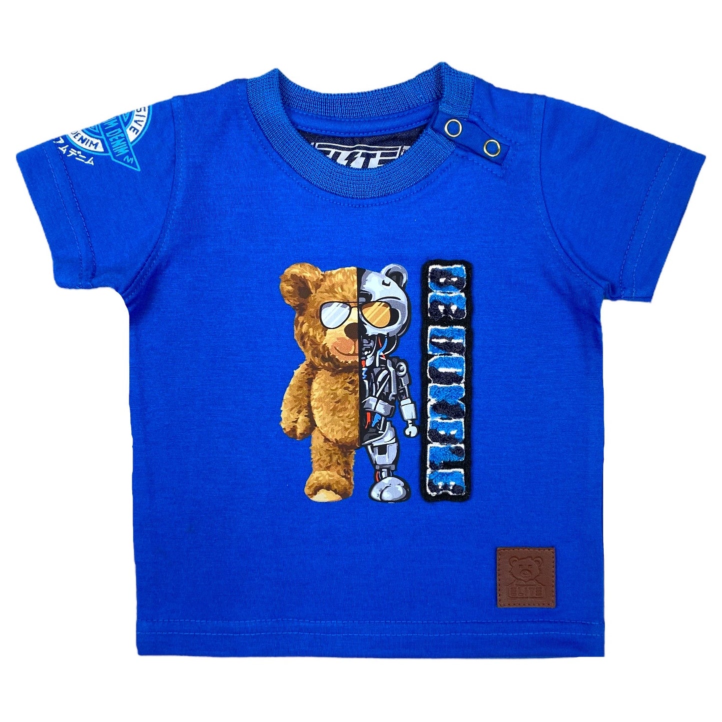 Robo Premium Infant Boys Tee Blue