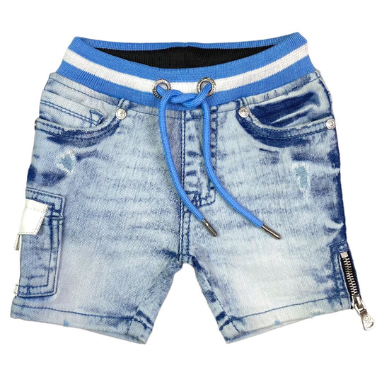 Can't Compete Infant Boys Premium Denim Shorts